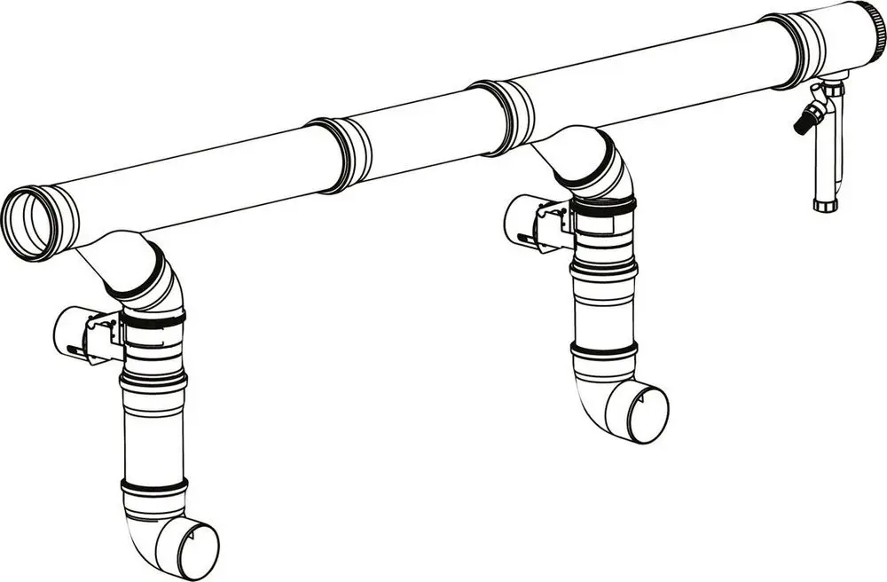 BOSCH-Abgaszubehoer-Grundbausatz-Kaskade-Abgaskaskade-DN160-DN160-mit-CO-Sensor-7736606499 gallery number 1